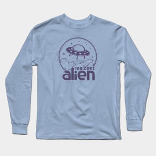 Resident Alien UFO Long Sleeve T-Shirt